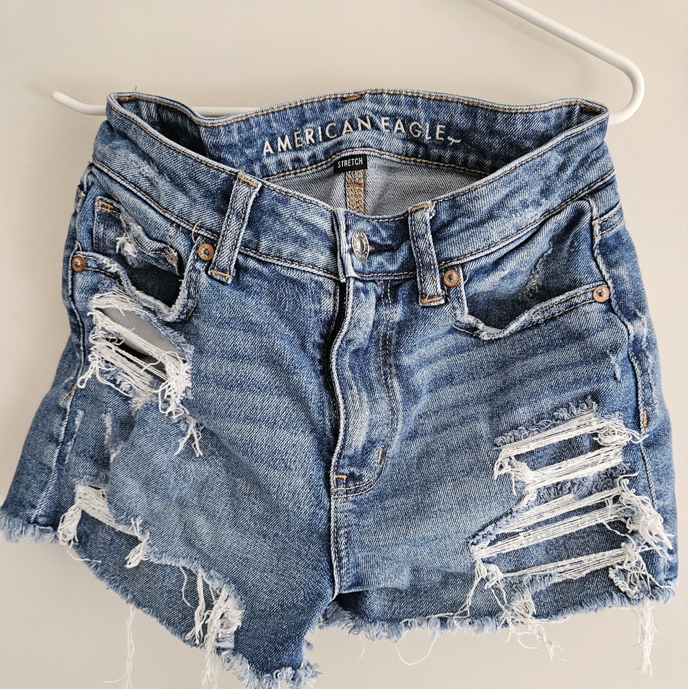 American Eagle Outfitters Blue Jean Shorts